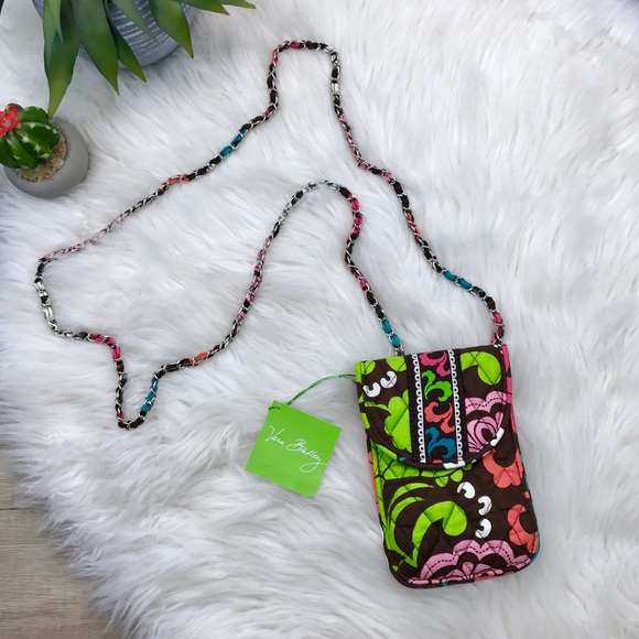 Vera Bradley Handbags - NWT Vera Bradley Lola cell phone cross body